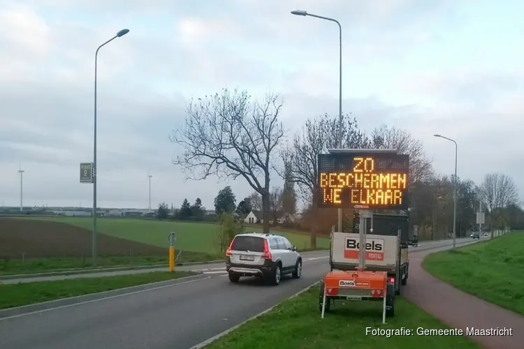Maastricht, Riemst en Lanaken waarschuwen bij grens
