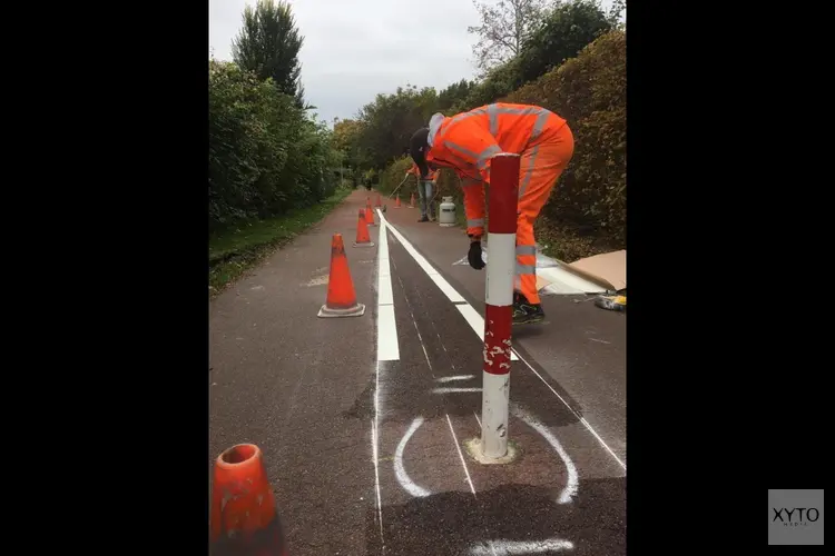 Veiligere fietspaden dankzij ribbels