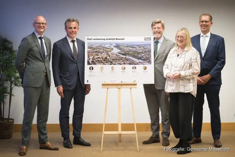 Zes overheden werken samen aan hoogwaterveiligheid en veilige scheepvaart in Zuid-Limburg