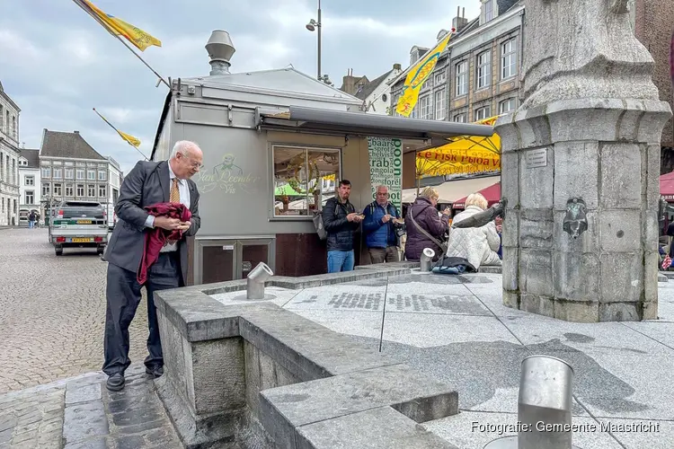 De Maastrichtse fonteinen doen het weer
