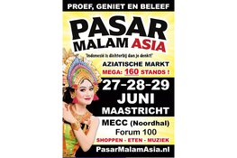 Na een afwezigheid van vele jaren keert Pasar Malam Asia terug naar Maastricht!