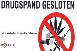 Bedrijfspand gesloten door handel in designerdrugs