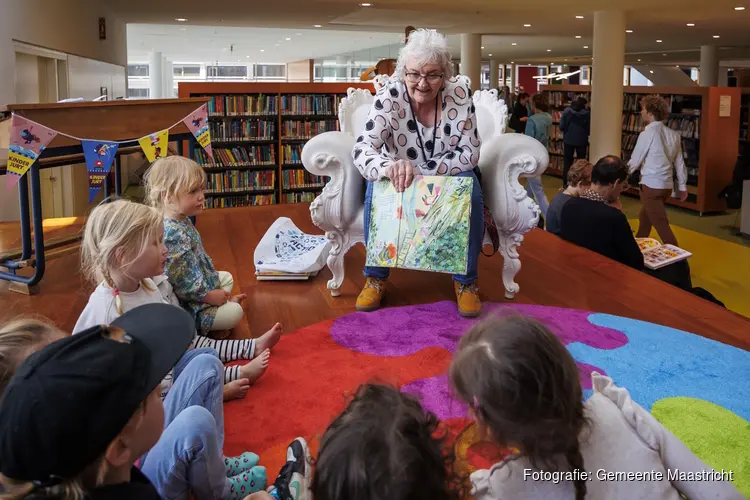 Bibliotheek Maastricht zet voorlezen centraal tijdens Nationale Voorleesdagen