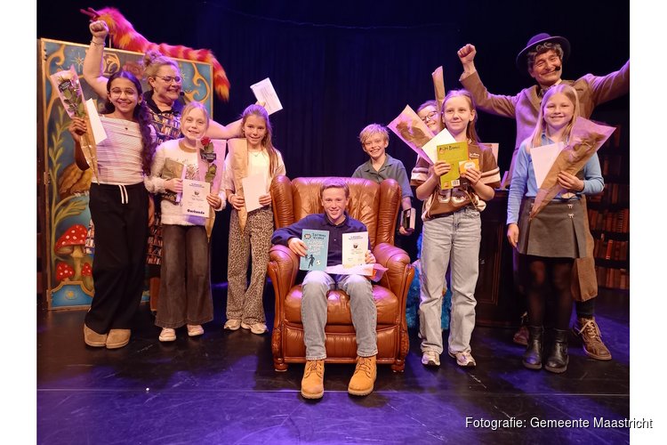 Daan Baeten wint de regionale finale van voorleeswedstrijd!