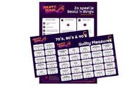 Beatz ’n Bingo: de nieuwe muziekbingo voor feestjes, borrels en teamavonden