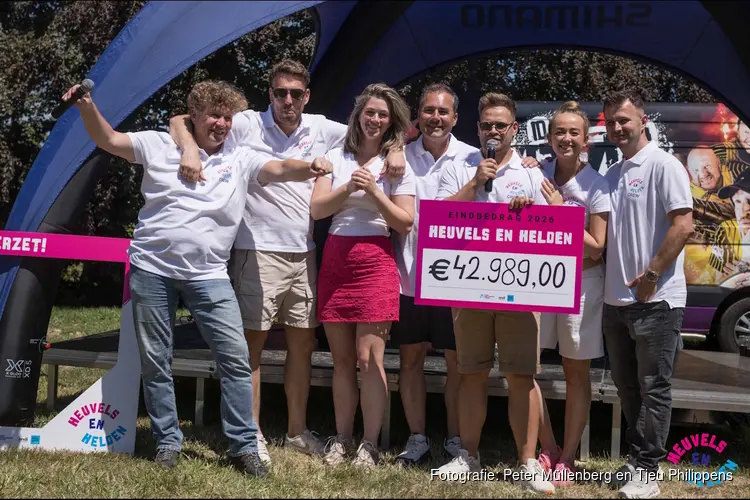 Heuvels en Helden brengt €42.989 op voor kankeronderzoek in Limburg