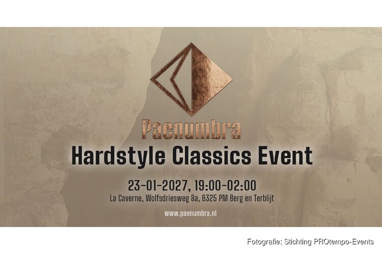 PROtempo-Events brengt grootste indoor hardstyle event PAENUMBRA naar Limburg