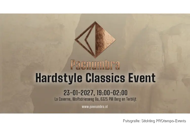 PROtempo-Events brengt grootste indoor hardstyle event PAENUMBRA naar Limburg